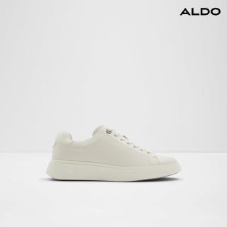 【ALDO】MAGNUS-極簡時尚綁帶休閒鞋-男鞋(白色)