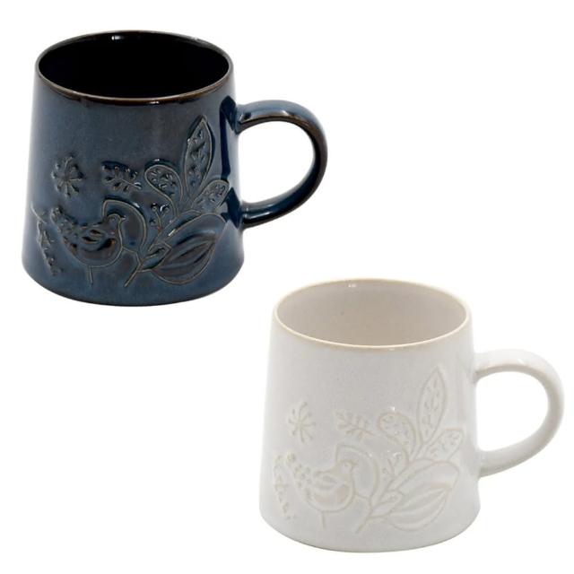 【日本 YUKURI】陶瓷咖啡馬克杯-兩色可選(日本岐阜縣美濃燒)