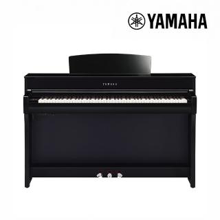 【Yamaha 山葉音樂】CLP-745 88鍵 數位電鋼琴 鋼琴烤漆黑(附贈專用耳機 保養組 原廠保固一年)