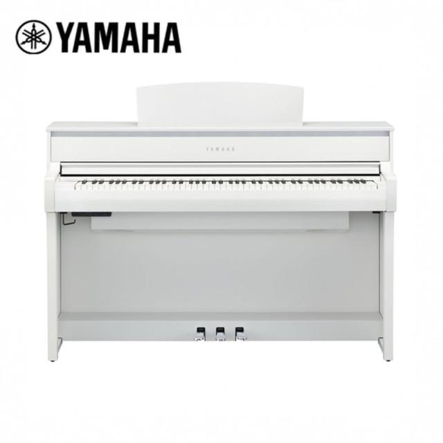 【Yamaha 山葉音樂音樂】CLP-775 WH 數位電鋼琴 88鍵 典雅白色款(附贈耳機+到府安裝/原廠保固一年)