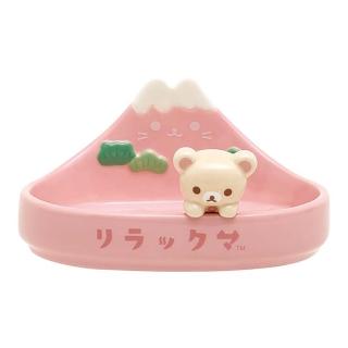 【San-X】拉拉熊 懶懶熊 貓咪湯屋系列 造型肥皂架 一起泡湯吧 小白熊(Rilakkuma)