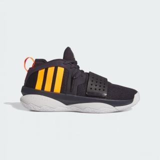 【adidas 愛迪達】籃球鞋 男鞋 運動鞋 包覆 緩震 DAME 8 EXTPLY 黑黃 IF1512