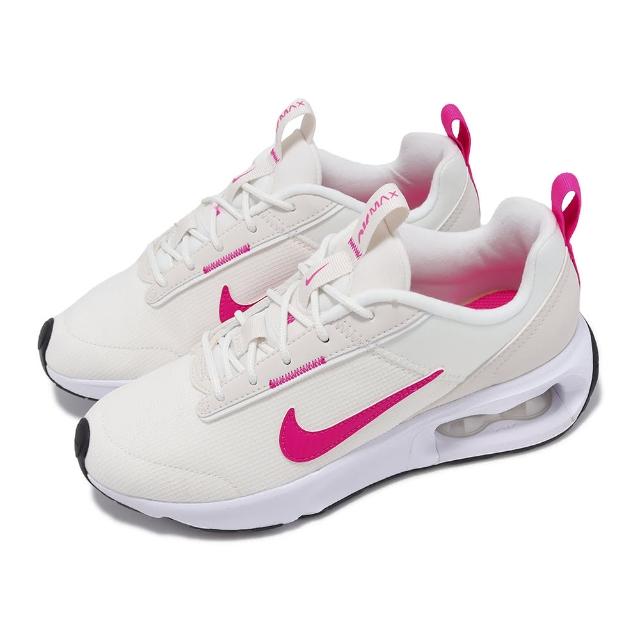 NIKE 耐吉】休閒鞋Wmns Air Max INTRLK Lite 女鞋米白桃紅氣墊厚底運動