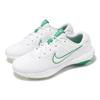【NIKE 耐吉】高爾夫球鞋 Victory Pro 3 Wide NN 男鞋 寬楦 白 綠 防潑水鞋面 可拆釘 皮革(DX9028-103)