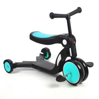 【BabyBabe】三合一平衡三輪車-三色可選(平衡車、滑步車)
