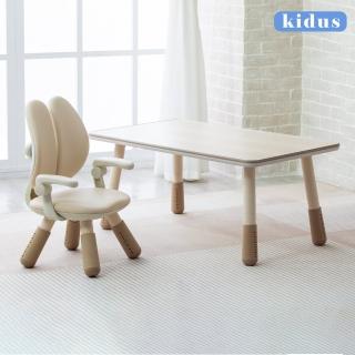 【kidus】100公分兒童多功能遊戲桌/雙背升降椅組一桌一椅HS100BW+HC300(兒童桌椅 學習桌椅 繪畫桌椅)