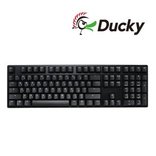 【Ducky】Origin 100%機械式鍵盤 魅影黑 中文(靜音紅軸)