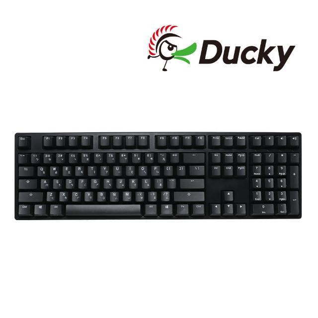 【Ducky】Origin 100%機械式鍵盤 魅影黑 中文(茶軸/青軸/紅軸/銀軸)