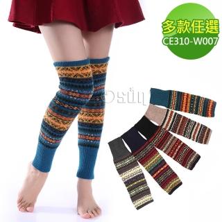 【Osun】冬季保暖造型襪套系列(6件組換季出清/CE310-W007)