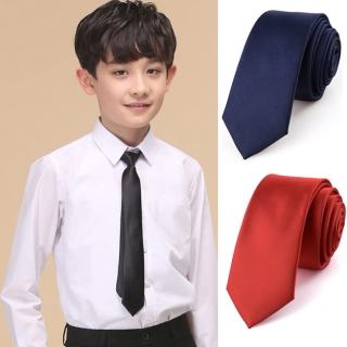 【拉福】兒童正中領帶6cm中窄版領帶拉鍊領帶