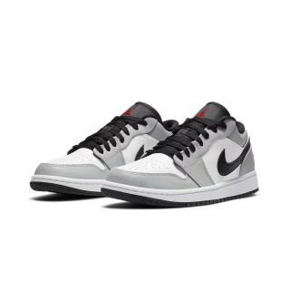 【NIKE 耐吉】休閒鞋 Air Jordan 1 smoke grey 黑色 灰色 經典 復古 穿搭 潮流 AJ1(553558-030)