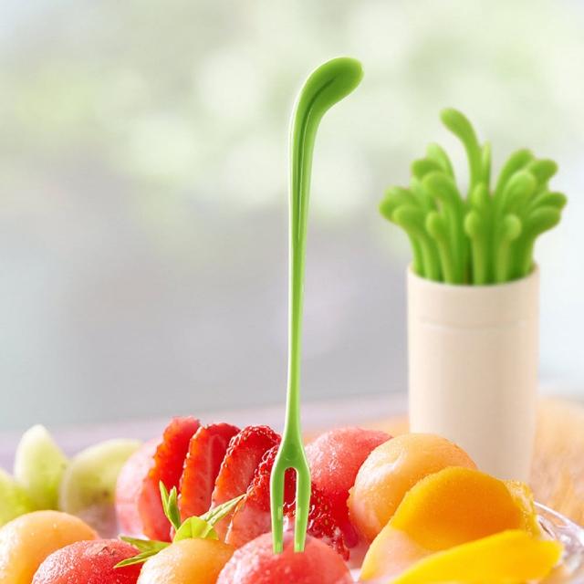 【FaSoLa】創意蘿蔔造型水果叉