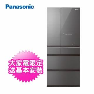 【Panasonic 國際牌】日本製650公升一級能效六門變頻冰箱 雲霧灰(NR-F659WX-S1)
