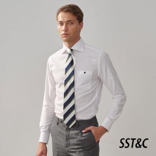 【SST&C 新品上市】EASY CARE 白色修身版襯衫0312309016