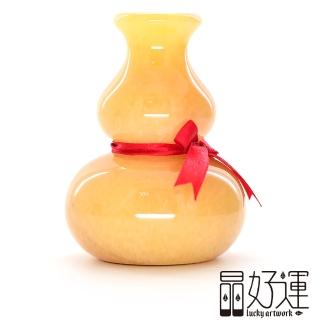 【晶好運】天然黃玉石葫蘆 招財進寶 擺件(BB-373/現貨)