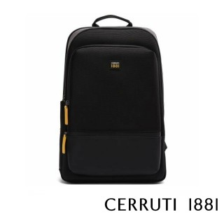 【Cerruti 1881】限量2折 義大利頂級後背包 CEZA04814N 全新專櫃展示品(黑色)