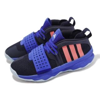 【adidas 愛迪達】籃球鞋 Dame 8 EXTPLY 男鞋 深藍 珊瑚粉 Lillard 里拉德 愛迪達(IG8085)