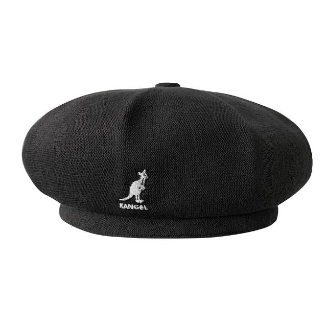 【KANGOL】BAMBOO JAX 貝蕾帽(黑色)