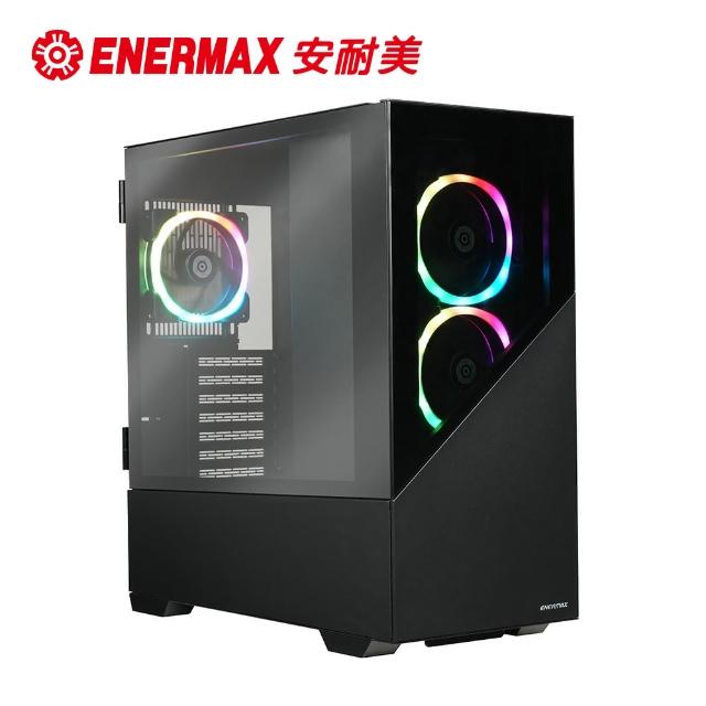 【ENERMAX 安耐美】ENERMAXK8 鋼化玻璃 ATX ARGB 電腦機殼 ECA-EK8-BB-ARGB