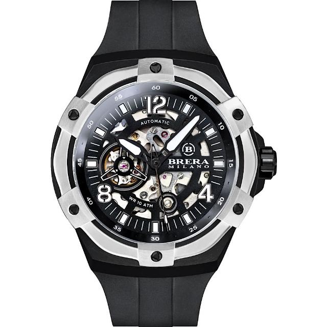 【BRERA 布雷拉】義大利 米蘭精品 SUPERSPORTIVO EVO 自動上鍊 機械腕錶(BMSSAS4503C)