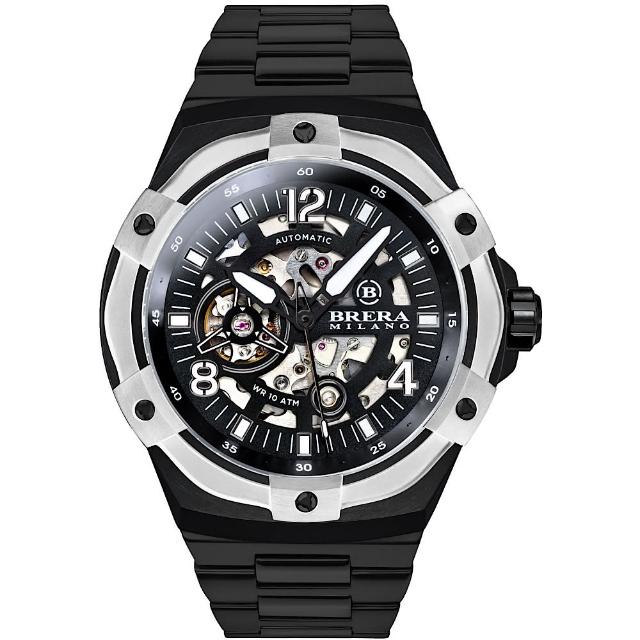 【BRERA 布雷拉】義大利 米蘭精品 SUPERSPORTIVO EVO 自動上鍊 機械腕錶(BMSSAS4503C-BRC)