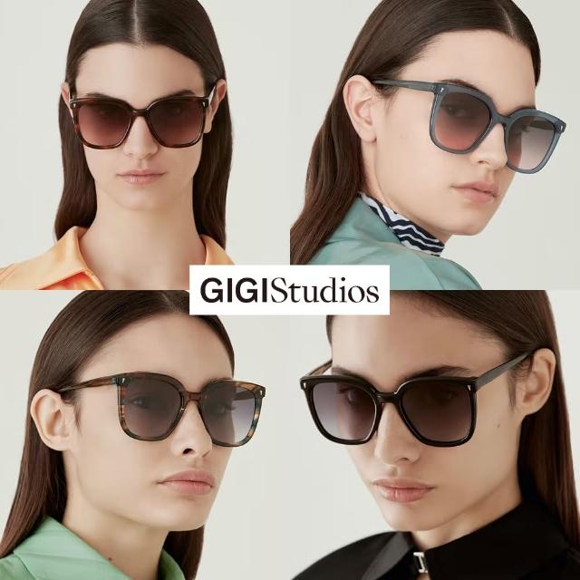 【GIGI Studios】歐美時尚金飾太陽眼鏡(HELEN)