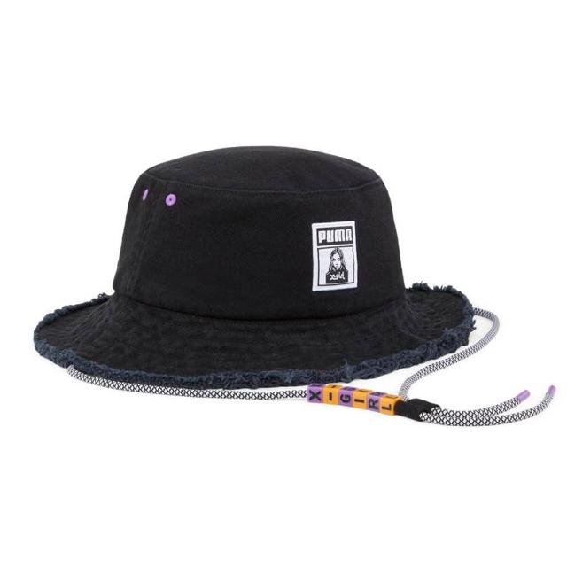 【PUMA】帽子漁夫帽運動帽遮陽帽X-Girl 黑02517901 - momo購物網