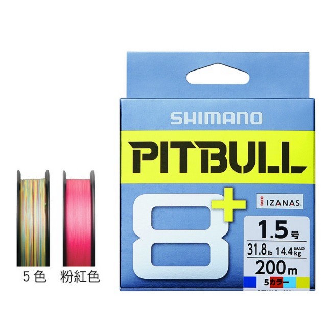 【SHIMANO】PITBULL 8股PE線150m LD-M51T - momo購物網 