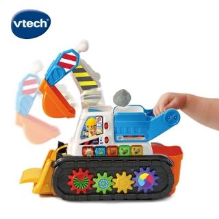 【Vtech】聲光互動學習挖土機(互動學習玩具推薦)
