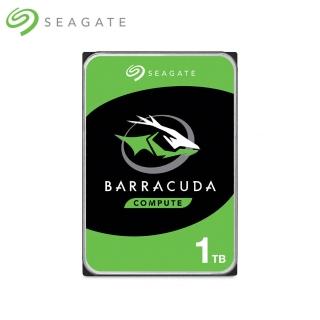 【SEAGATE 希捷】新梭魚BarraCuda 1TB 3.5吋 桌上型硬碟(ST1000DM014)