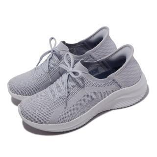 【SKECHERS】休閒鞋 Ultra Flex 3.0 Slip-Ins 女鞋 淺藍 瞬穿科技 輕量 套入式(149711LTBL)