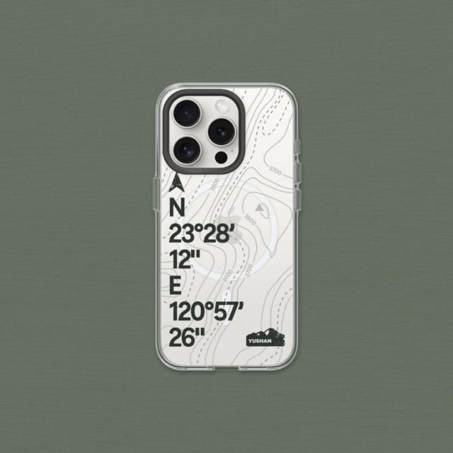 【RHINOSHIELD 犀牛盾】iPhone 14系列 Clear MagSafe兼容 磁吸透明手機殼/玉山上(獨家設計系列)
