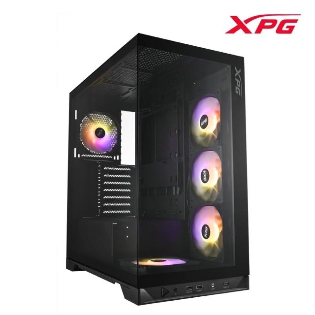 【XPG】威剛 INVADER X  ATX 電腦機殼(黑色)