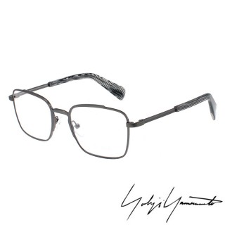 【Y-3 山本耀司】Yohji Yamamoto方型時尚光學眼鏡(鐵灰-YY3006-902)
