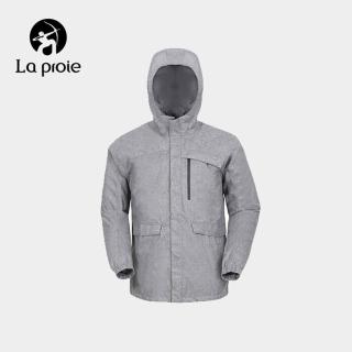 【La proie 萊博瑞】男款防潑水旅行風衣(泥岩灰-CF1771006)