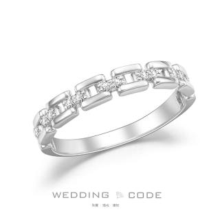 【WEDDING CODE】14K金 12分鑽石女戒 4587(天然鑽石 對戒 618 禮物)