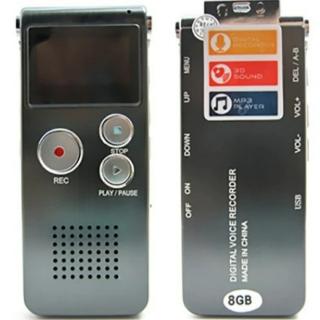 【Ainmax 艾買氏】Votas K50 三控錄音棒(8GB-補習 上課 錄音首選)