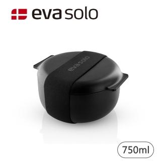 【Eva Solo】ToGO不鏽鋼保溫餐盒/黑/750ml(百年工藝品質．丹麥設計美學)