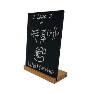 【Jun Jun】桌上型手繪小黑板 吧台活動廣告看板 20*30cm