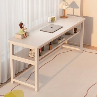 【HappyLife】窄式雙層書桌 80公分 Y11563(電腦桌 工作桌 餐桌 桌子 木桌 實木桌 木頭桌 辦公桌)
