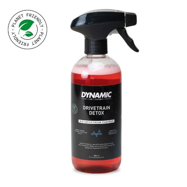 【DYNAMIC】Bio Drivetrain Detox｜環保傳動系統清潔劑 500ml(自行車清潔保養｜荷蘭品牌)