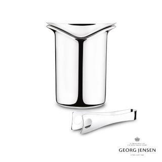 【Georg Jensen 官方旗艦店】WINE & BAR 冰桶與冰塊夾(不鏽鋼)