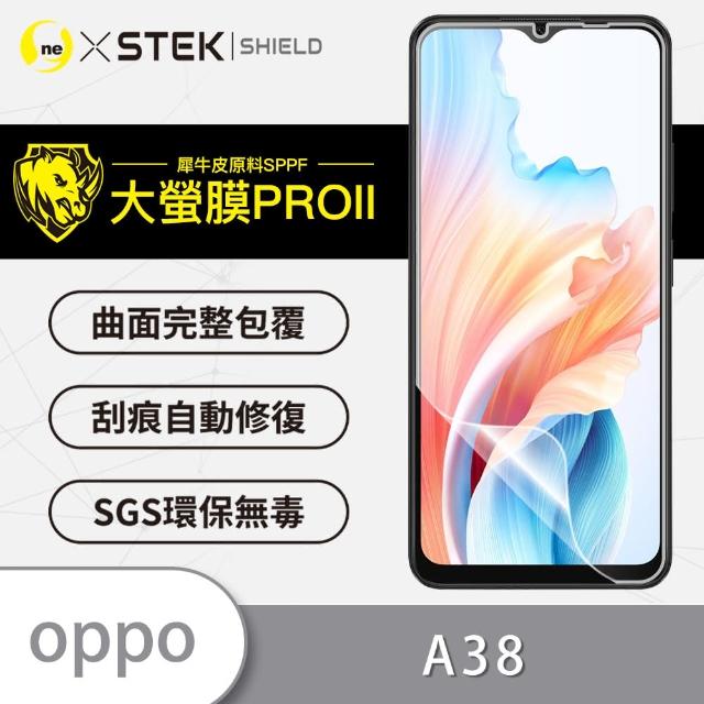 【o-one大螢膜PRO】OPPO A38 滿版手機螢幕保護貼