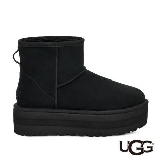 【UGG】女鞋/靴子/女靴/雪靴/Classic Mini Platform(黑色-UG1134991BLK)