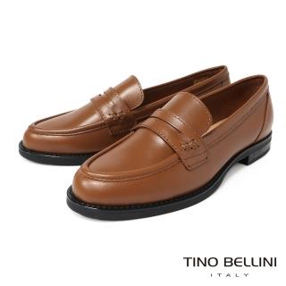【TINO BELLINI 貝里尼】義大利進口全真皮便仕樂福鞋FYLV030B(咖啡)