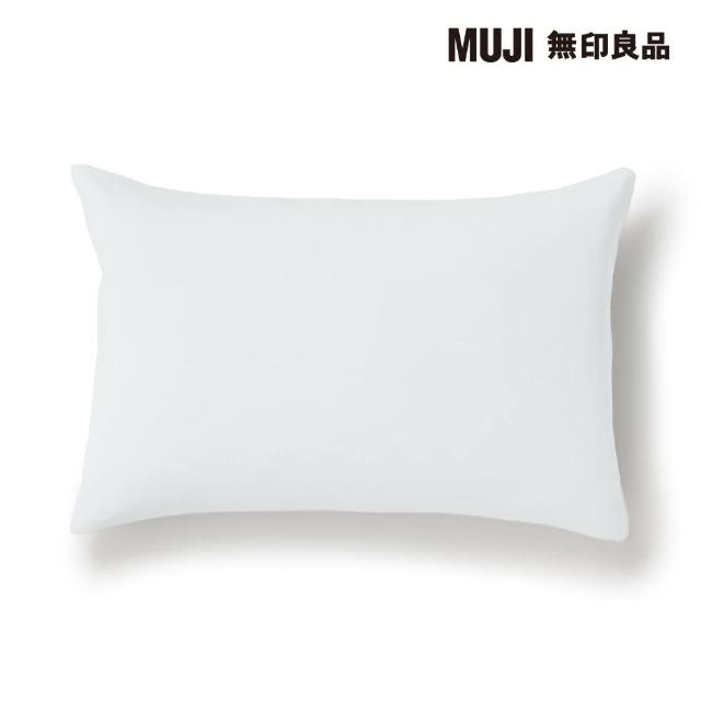 【MUJI 無印良品】涼感伸縮枕套/43/淺灰