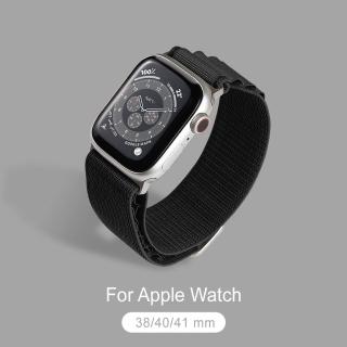 【General】Apple Watch 高山錶帶 蘋果手錶適用 38/40/41mm - 經典黑(手錶 錶帶)