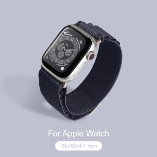 【General】Apple Watch 高山錶帶 蘋果手錶適用 38/40/41mm - 午夜藍(手錶 錶帶)