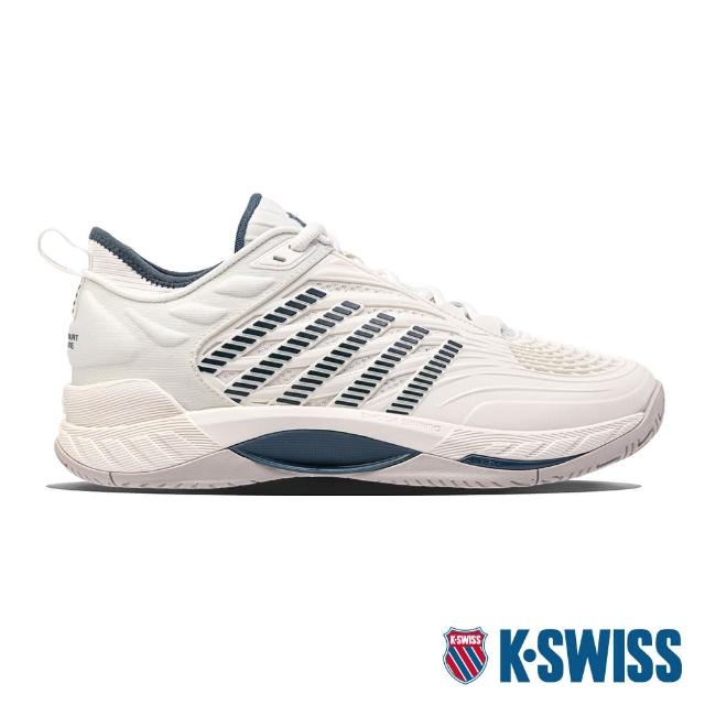 【K-SWISS】輕量進階網球鞋 Hypercourt Supreme 2-男-白/藍(09071-161)