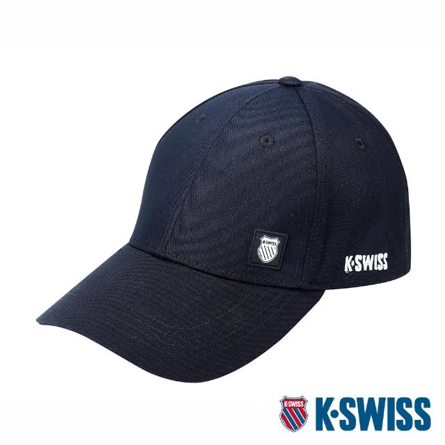 【K-SWISS】運動棒球帽 Cotton Cap-黑(C3389-008)